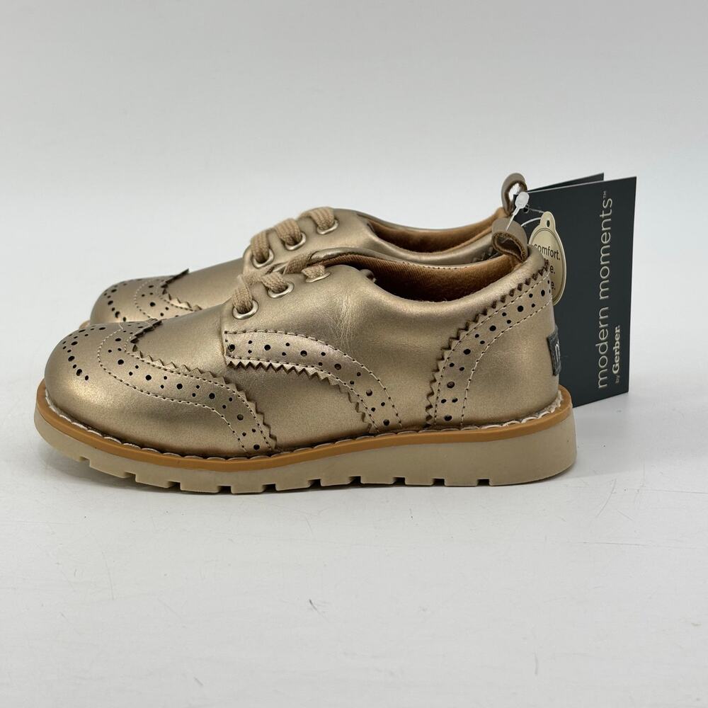 Modern Moments Gerber Girls Boys Unisex Baby Shoes Oxford Size 7